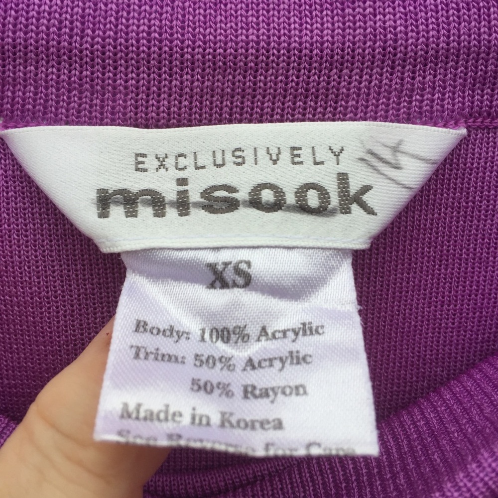 Exclusively Misook Lavender Skirt - Picture 6 of 7